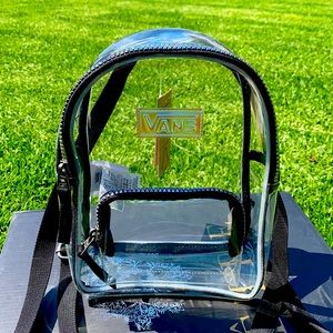 VANS mini transparent back pack.